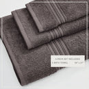 Cotton Terry Bath Towel Set - Cooper Collection by Great Bay Home