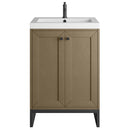 James Martin Chianti 24" Single Bathroom Vanity, Walnut Whisper