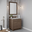 James Martin Bristol 30" Single Bathroom Vanity, Whitewashed Walnut