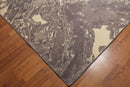 8' x 10' Modern 100% Wool Oriental Area rug Gray