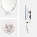 Fogless Shower Mirror with Adjustable Magnification & Razor Holder