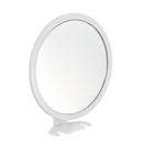 Fogless Shower Mirror with Adjustable Magnification & Razor Holder