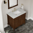 James Martin Kinnsden 36" Single Bathroom Vanity, Sable Oak