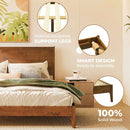 Haven Solid Wood Bed Frame by Megsu