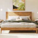 Haven Solid Wood Bed Frame by Megsu