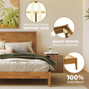 Haven Solid Wood Bed Frame by Megsu
