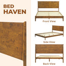 Haven Solid Wood Bed Frame by Megsu