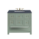 James Martin Breckenridge 36" Single Bathroom Vanity, Smokey Celadon