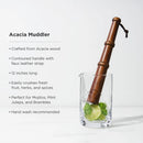 Professional 12" Acacia Wood Muddler by Viski