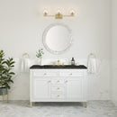 James Martin Chicago 48" Single Bathroom Vanity, Glossy White