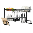 2 Tier Stainless Steel Over Sink Dish Drainer by LJGDeals