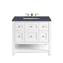 James Martin Breckenridge 36" Single Bathroom Vanity, Bright White