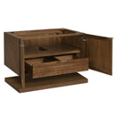 James Martin Marcello 36" Floating Single Bathroom Vanity, Chestnut