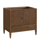 James Martin Myrrin 36" Single Bathroom Vanity, Mid-Century Walnut