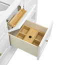 James Martin Breckenridge 60" Double Bathroom Vanity, Bright White