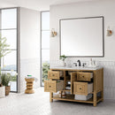 James Martin Breckenridge 48" Single Bathroom Vanity, Light Natural Oak