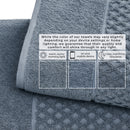 Cotton Diamond Waffle Weave Bath Towel Set - Grayson Collection by Great Bay Home