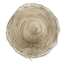 Zig Zag Designed Toyo Braid Hat