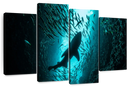 Shark Depth Wall Art