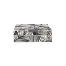 GobekUsa Black & White Zebra Pattern Jewelry Storage Box Desktop Organizer