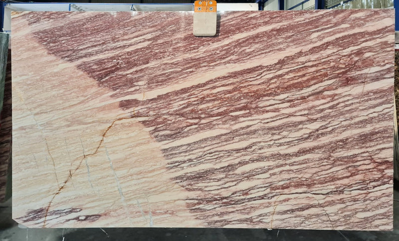 Zebrano Rosa Bookmatching Polished Marble Slab