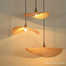 GobekUsa Bamboo Zen Tea Room Chandelier: Unique LED Dining Room Lighting