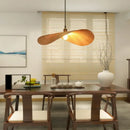 GobekUsa Bamboo Zen Tea Room Chandelier: Unique LED Dining Room Lighting