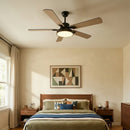 Zepyra Modern Industrial Style Ceiling Fan Light