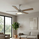 Zepyra Modern Industrial Style Ceiling Fan Light