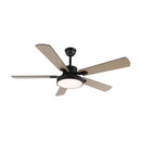Zepyra Modern Industrial Style Ceiling Fan Light