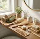 Zero-Waste Bathroom Essential Accessories Bundle 7-pcs Set by Choixe