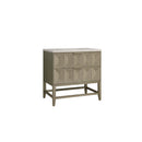 James Martin Emmeline 36" Single Bathroom Vanity, Pebble Oak
