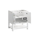 James Martin Breckenridge 30" Single Bathroom Vanity, Bright White