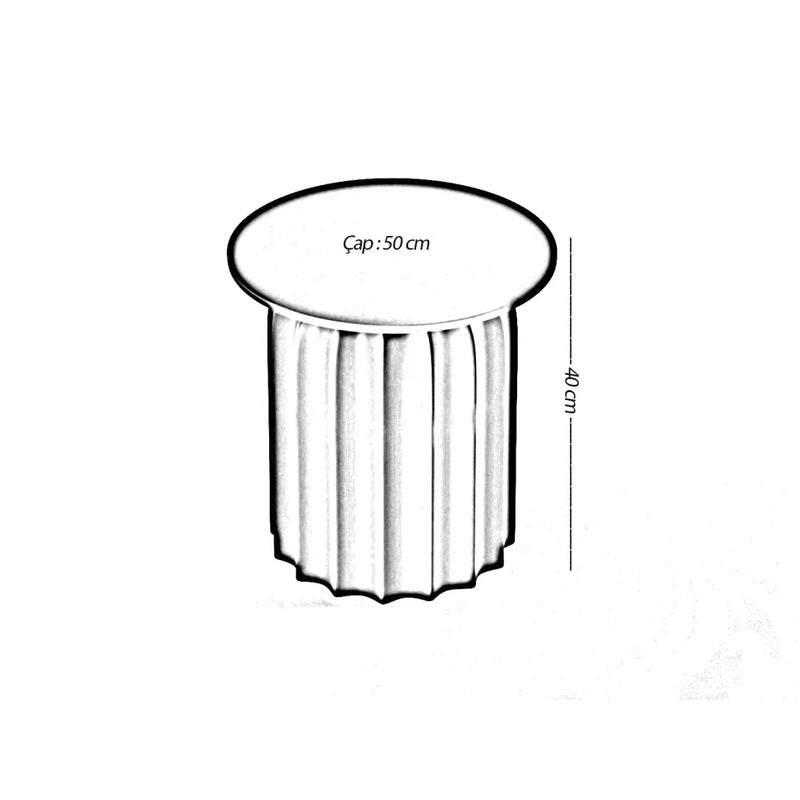Nadia Modern Side Table