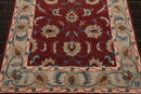 5' x 8' Handmade 100% Wool Traditional Oriental Area Rug Plum