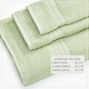 Cotton Terry Bath Towel Set - Cooper Collection by Great Bay Home