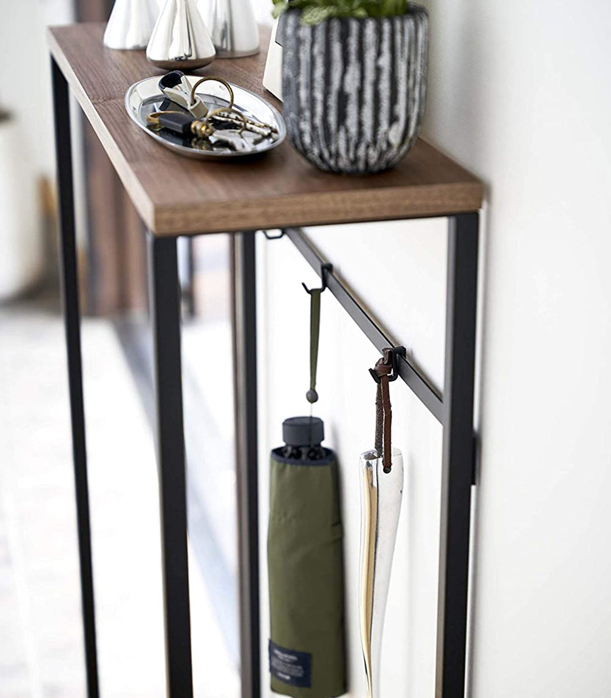 Narrow Entryway Console Table (32" H)  - Steel, photo 13 of 14
