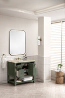 James Martin Breckenridge 36" Single Bathroom Vanity, Smokey Celadon