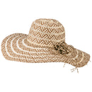 Zig Zag Toyo Braid Hat