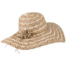 Zig Zag Toyo Braid Hat