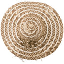 Zig Zag Toyo Braid Hat