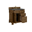 James Martin Brookfield 36" Single Bathroom Vanity, Honey Oak