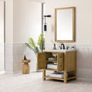 James Martin Breckenridge 30" Single Bathroom Vanity, Light Natural Oak