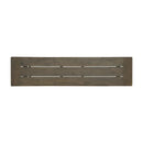 Acacia Outdoor Bench in Sandblast Finish
