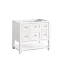 James Martin Breckenridge 36" Single Bathroom Vanity, Bright White