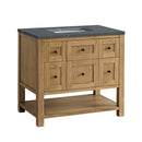 James Martin Breckenridge 36" Single Bathroom Vanity, Light Natural Oak