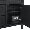 James Martin Lorelai 36" Single Bathroom Vanity, Black Onyx