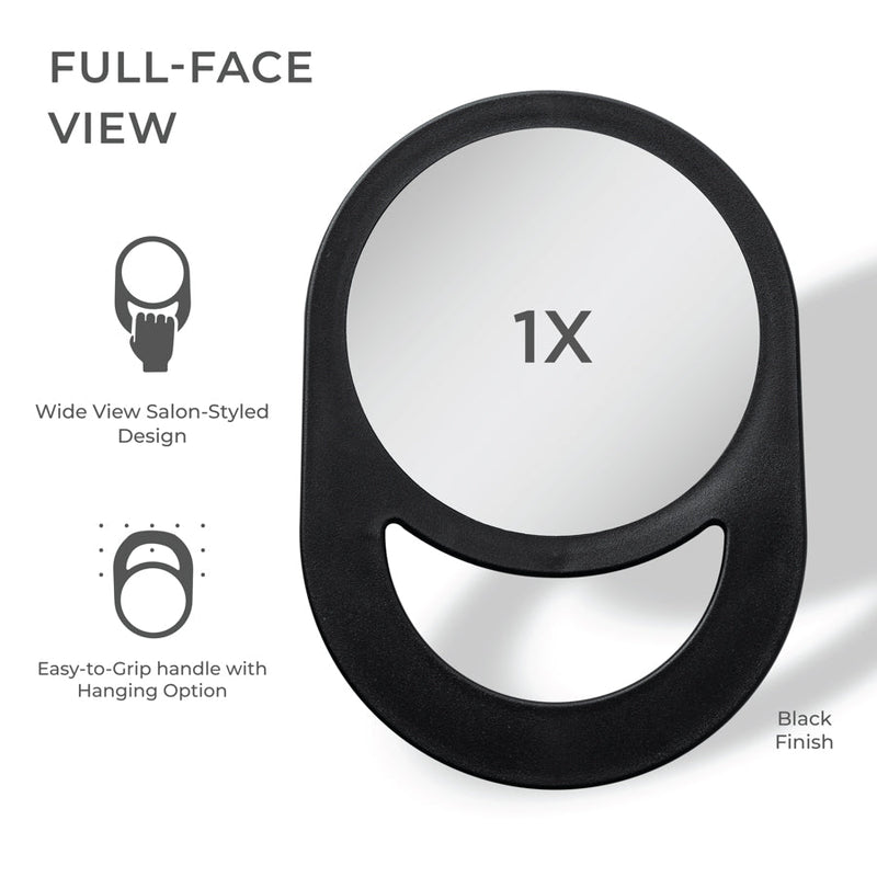 Hand Mirror with Handle