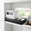 Countertop Drawer with Pull-Out Shelf - Wide - Steel