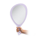 NEW Large Teardrop Handheld Mirror with Hanging Handle